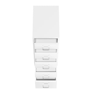 Korpus CUBIX 5 Schubladen weiss
