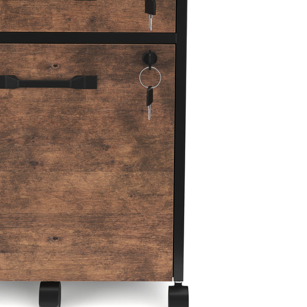 Korpus Vintage BONITA 42 x 70 x 44 cm 2 Schubladen
