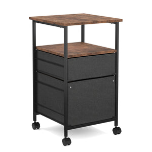 Korpus Vintage BONITA 40 x 68 x 40 cm 2 Stoffschubladen