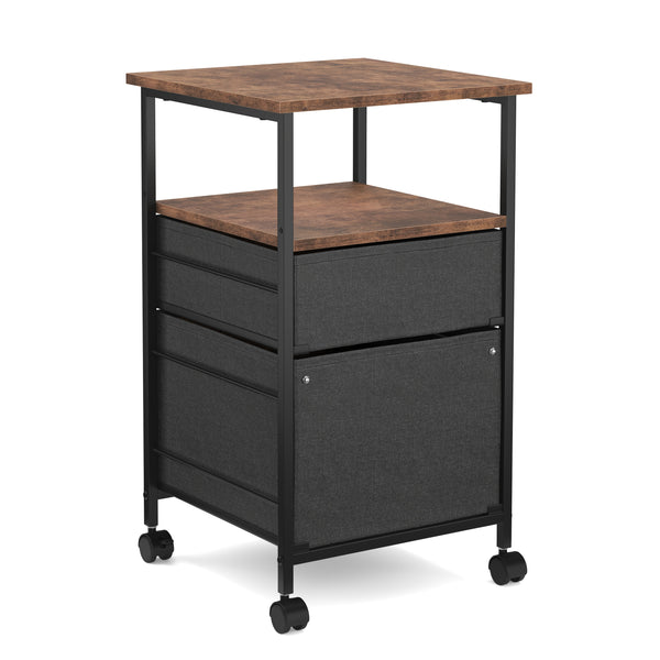 Korpus Vintage BONITA 40 x 68 x 40 cm 2 Stoffschubladen