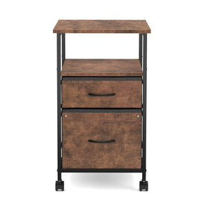 Korpus Vintage BONITA 40 x 68 x 40 cm 2 Stoffschubladen