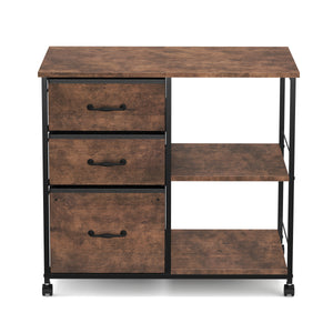 Korpus Vintage BONITA 75 x 68 x 40 cm 3 Schubladen