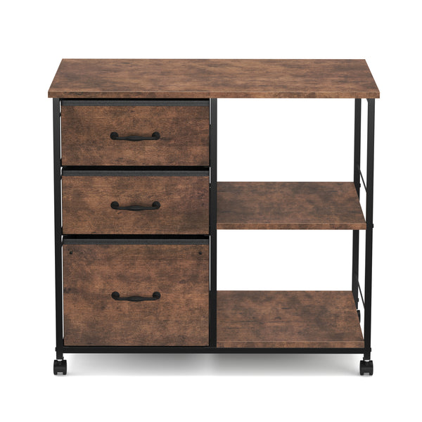 Korpus Vintage BONITA 75 x 68 x 40 cm 3 Schubladen