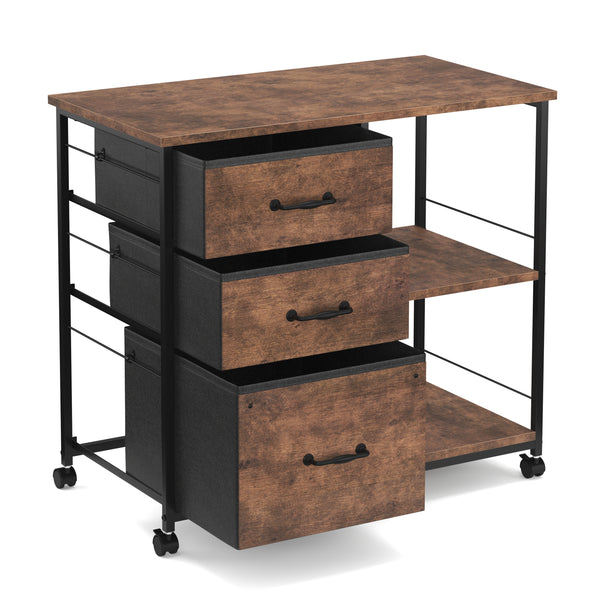 Korpus Vintage BONITA 75 x 68 x 40 cm 3 Schubladen