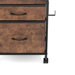 Korpus Vintage BONITA 58 x 65 x 38 cm 2 Stoffschubladen