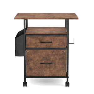 Korpus Vintage BONITA 58 x 65 x 38 cm 2 Stoffschubladen