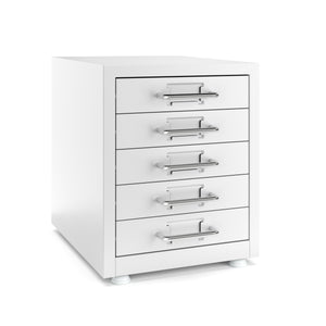 Korpus mit 5 Schubladen weiss