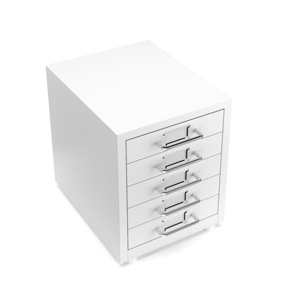 Korpus mit 5 Schubladen weiss