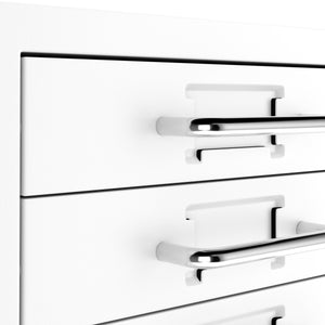 Korpus mit 5 Schubladen weiss