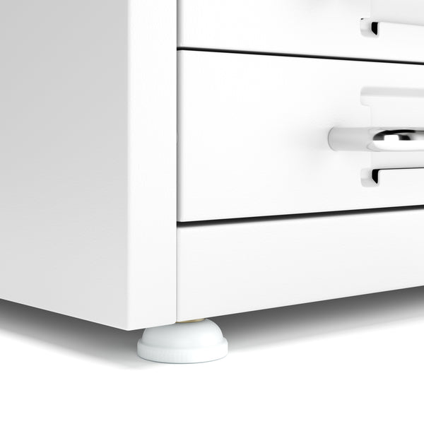 Korpus mit 5 Schubladen weiss