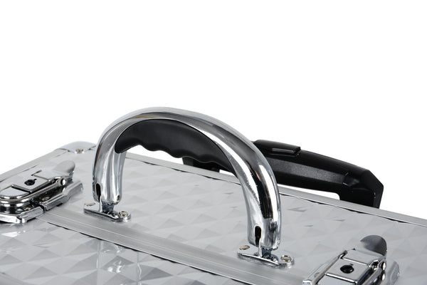 Kosmetikkoffer Trolley BEAUTY silber