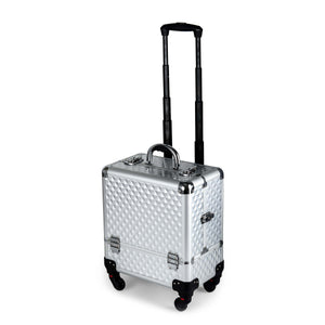 Kosmetikkoffer Trolley BEAUTY silber