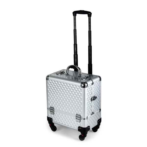 Kosmetikkoffer Trolley BEAUTY silber