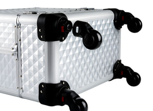Kosmetikkoffer Trolley BEAUTY silber