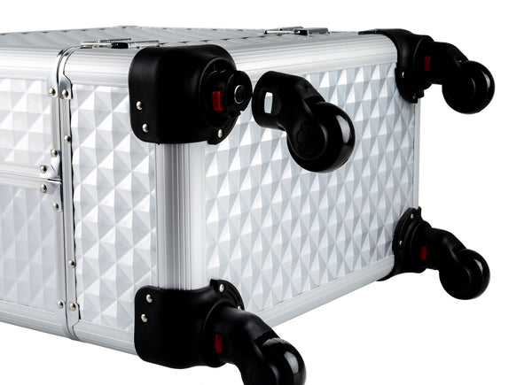 Kosmetikkoffer Trolley BEAUTY silber