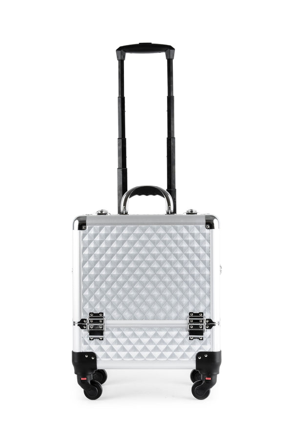 Kosmetikkoffer Trolley BEAUTY silber