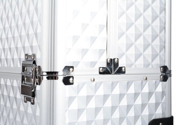 Kosmetikkoffer Trolley BEAUTY silber