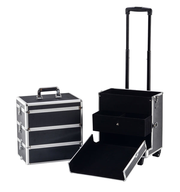 Kosmetikkoffer Beautycase schwarz