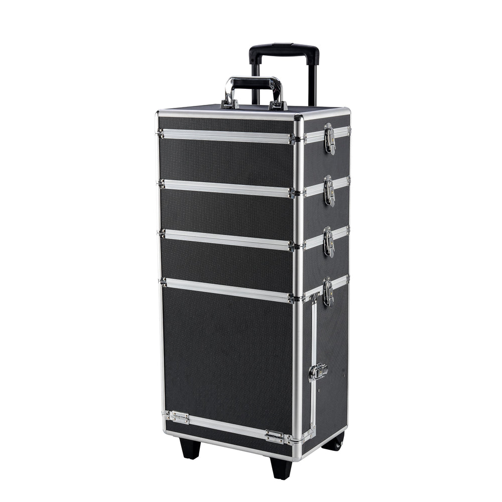 Cosmetic case/beauty case, black