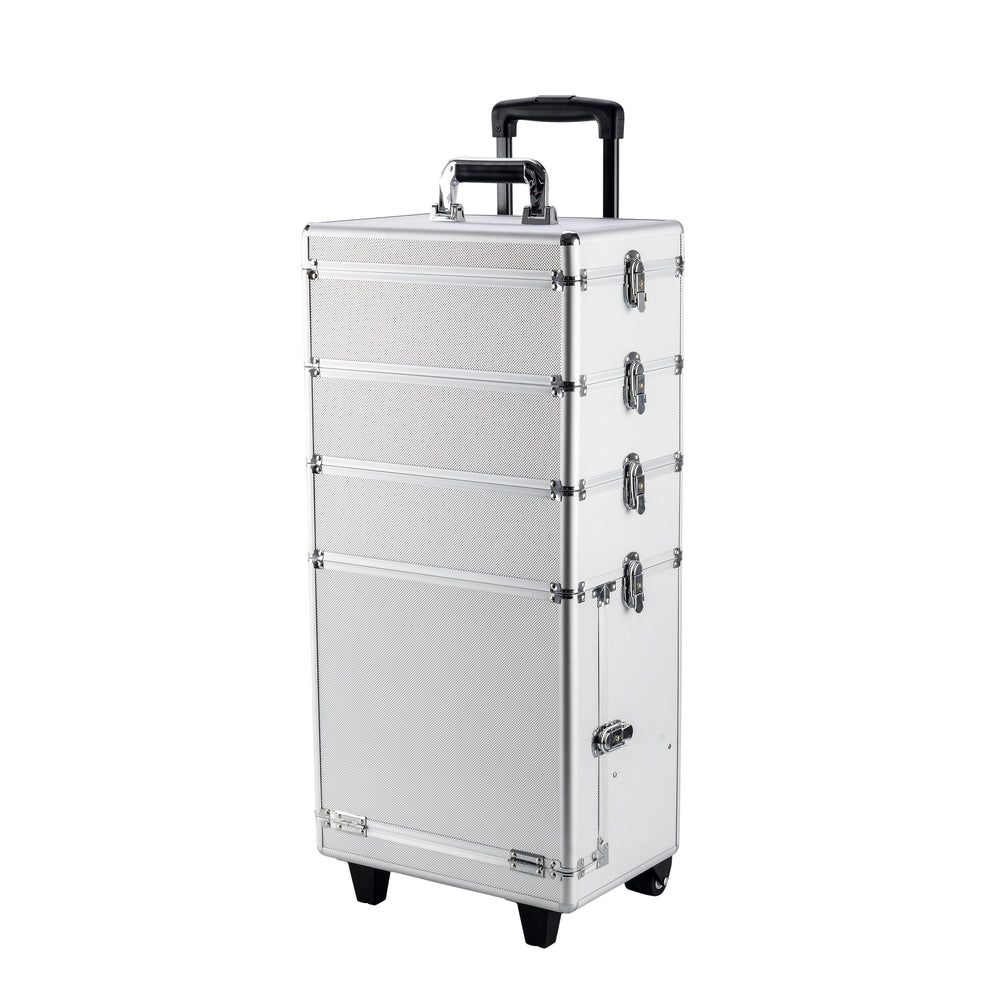 Cosmetic case/beauty case, silver