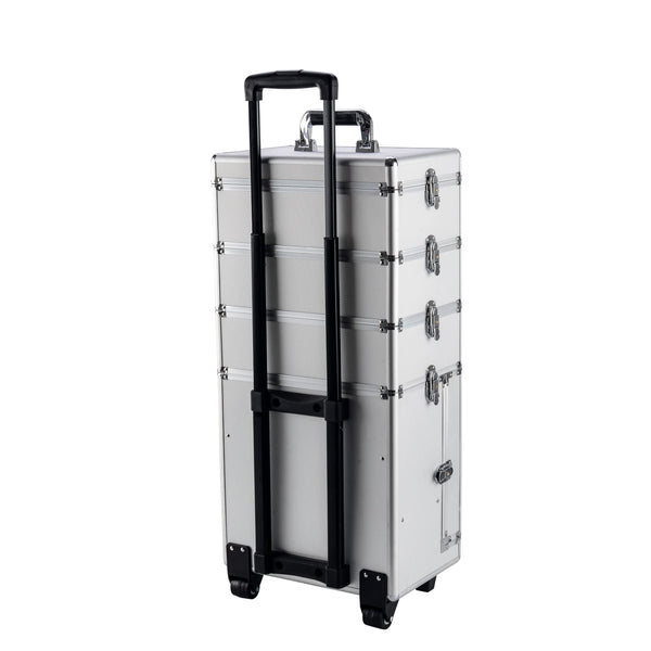 Kosmetikkoffer Beautycase silber