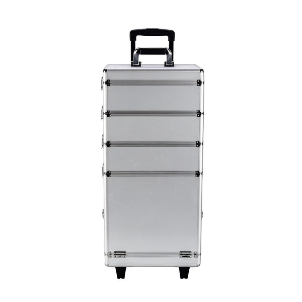 Kosmetikkoffer Beautycase silber