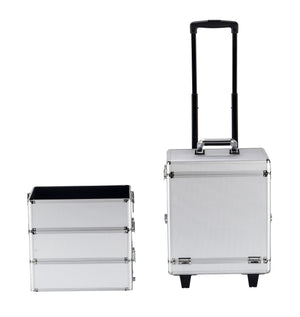 Kosmetikkoffer Beautycase silber