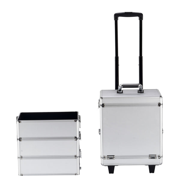 Kosmetikkoffer Beautycase silber