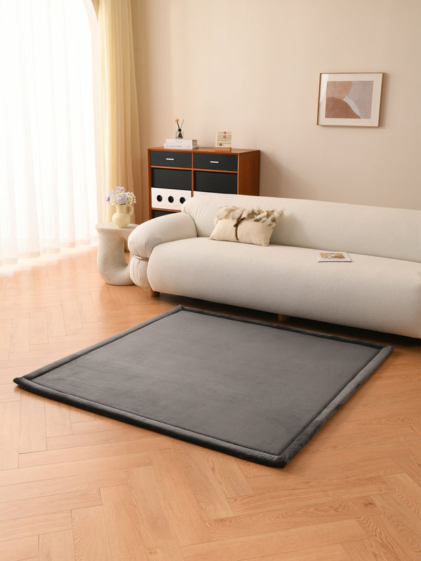 Krabbeldecke 150 x 150 cm anthrazit