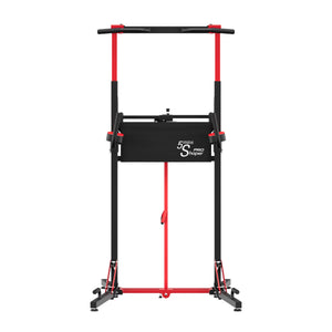Kraftstation Power Tower klappbar 223 cm schwarz/rot