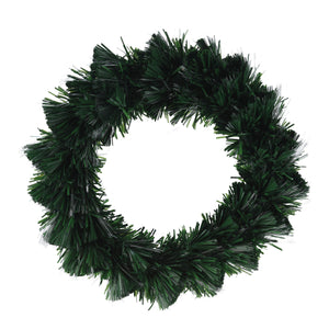LED Adventskranz 50 cm grün