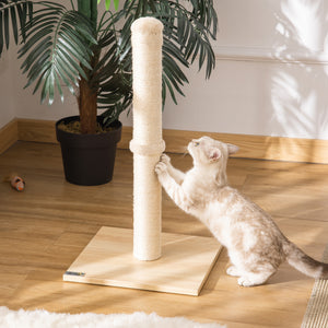 Kratzstamm für Katzen Kratzsäule aus Sisal 34x34x60cm