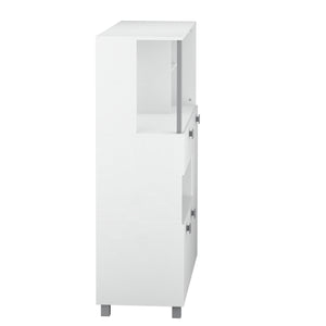 Küchenbuffet Kommode 100 x 132 cm weiss