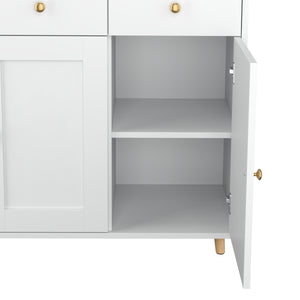 Küchenbuffet 100 x 181 cm weiss