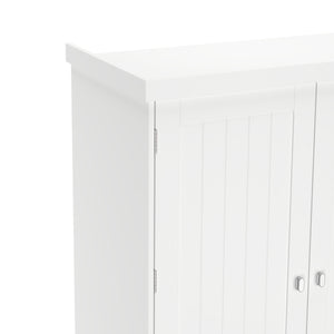 Küchenbuffet Hochschrank 76 x 182 cm weiss