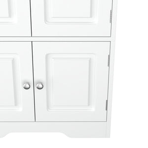 Küchenbuffet Kommode 58 x 123 cm weiss