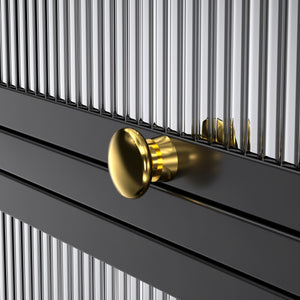 Küchenregal Metall 70 x 142 cm schwarz
