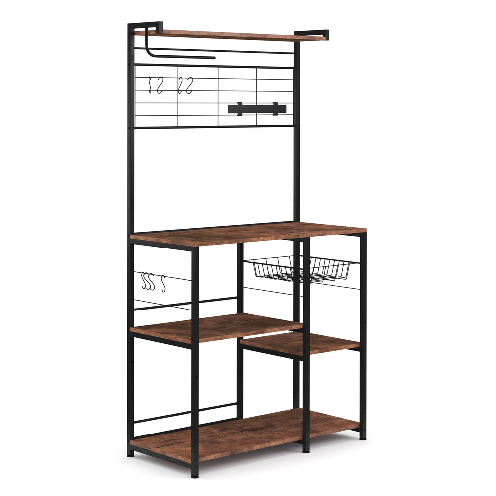 Vintage kitchen shelf BONITA 90 x 167 cm