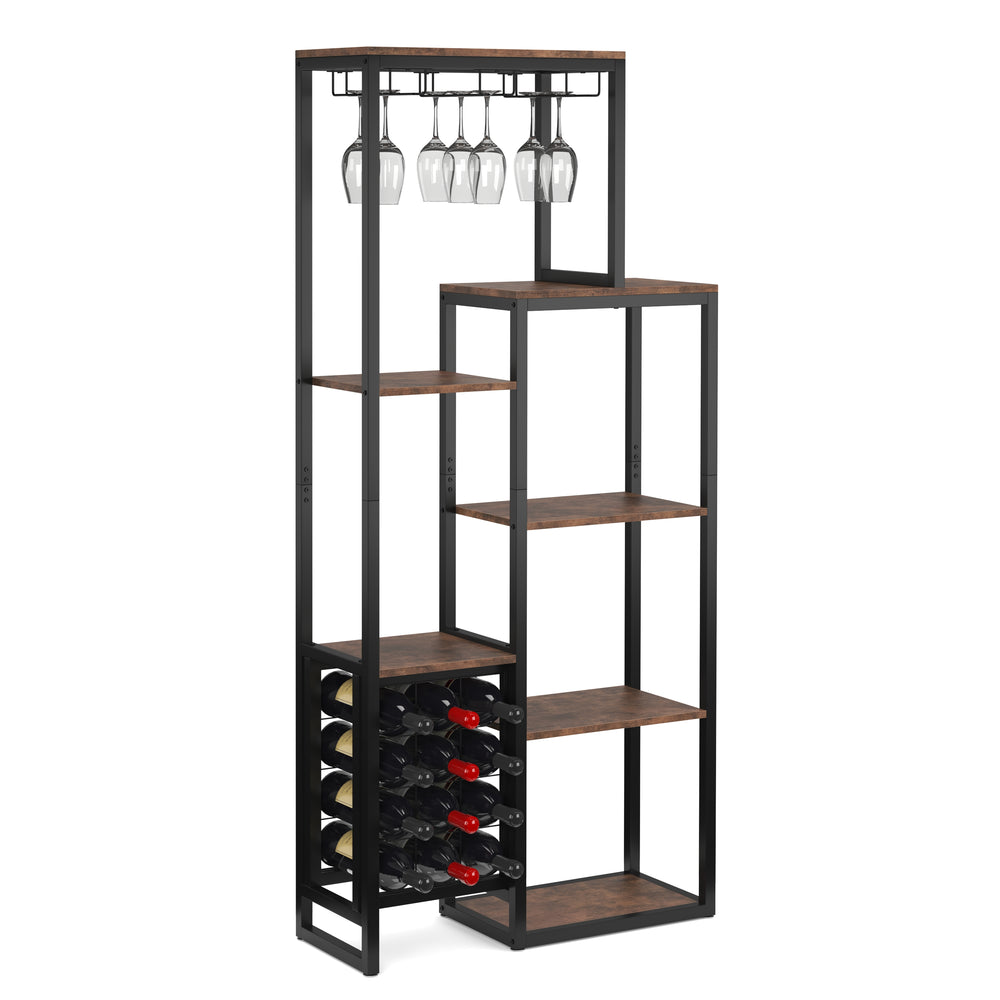 Küchenregal Weinregal Vintage BONITA für 12 Flaschen 80 x 175 cm