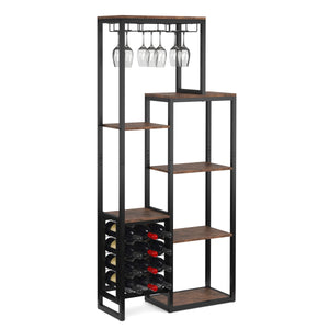 Küchenregal Weinregal Vintage BONITA für 12 Flaschen 80 x 175 cm