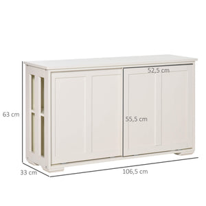 Küchenschrank Sideboard mit Schiebetüren Kommode