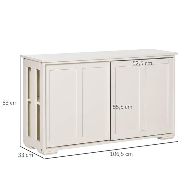 Küchenschrank Sideboard mit Schiebetüren Kommode