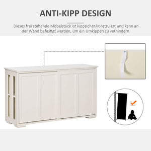 Küchenschrank Sideboard mit Schiebetüren Kommode