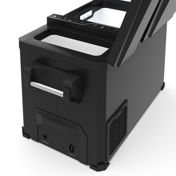 Electric 2-zone cooler box, 12V, 43L