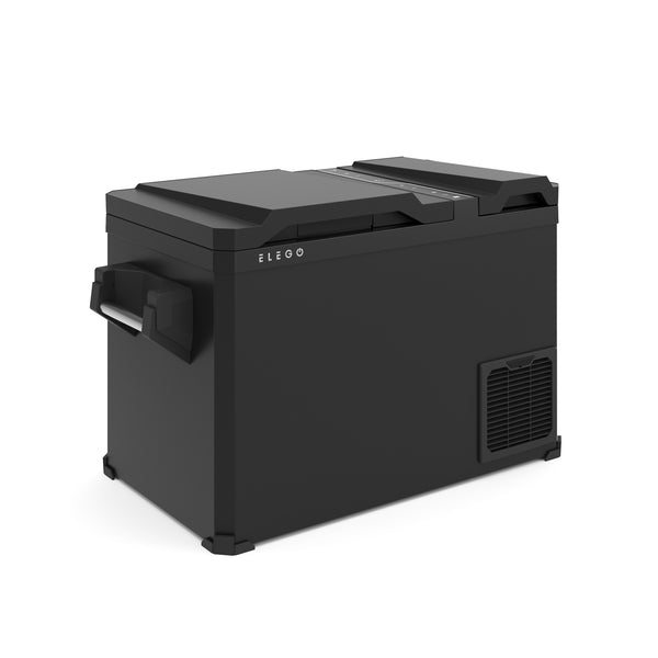 Electric 2-zone cooler box, 12V, 43L