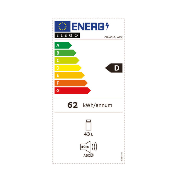 Electric 2-zone cooler box, 12V, 43L