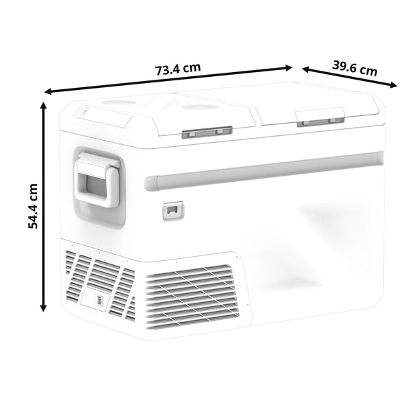 Kühlbox elektrisch KOBAL 36L mit Eisbereiter