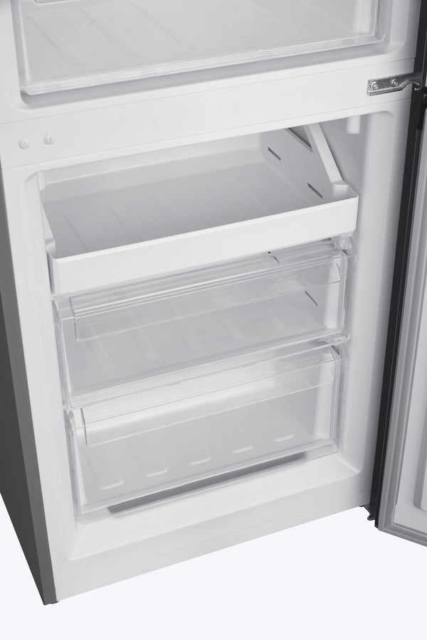 Kühlschrank mit Gefrierer 290L grau