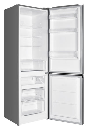 Kühlschrank mit Gefrierer 290L grau