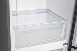 Kühlschrank mit Gefrierer 290L grau